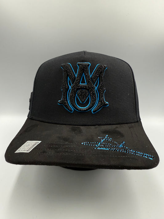 Blue Big Boss Amiri Cap for Streetwear