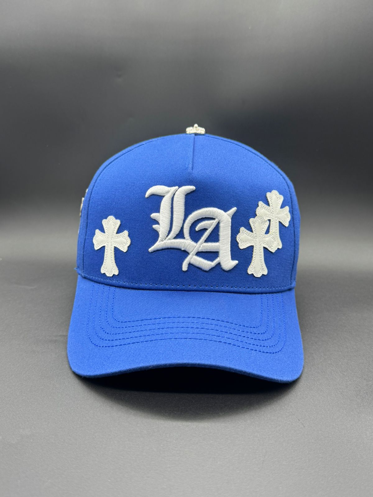 Thirty one hats LA blue Chrome