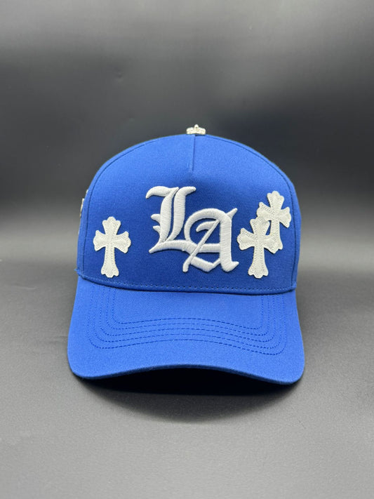 Thirty one hats LA blue Chrome